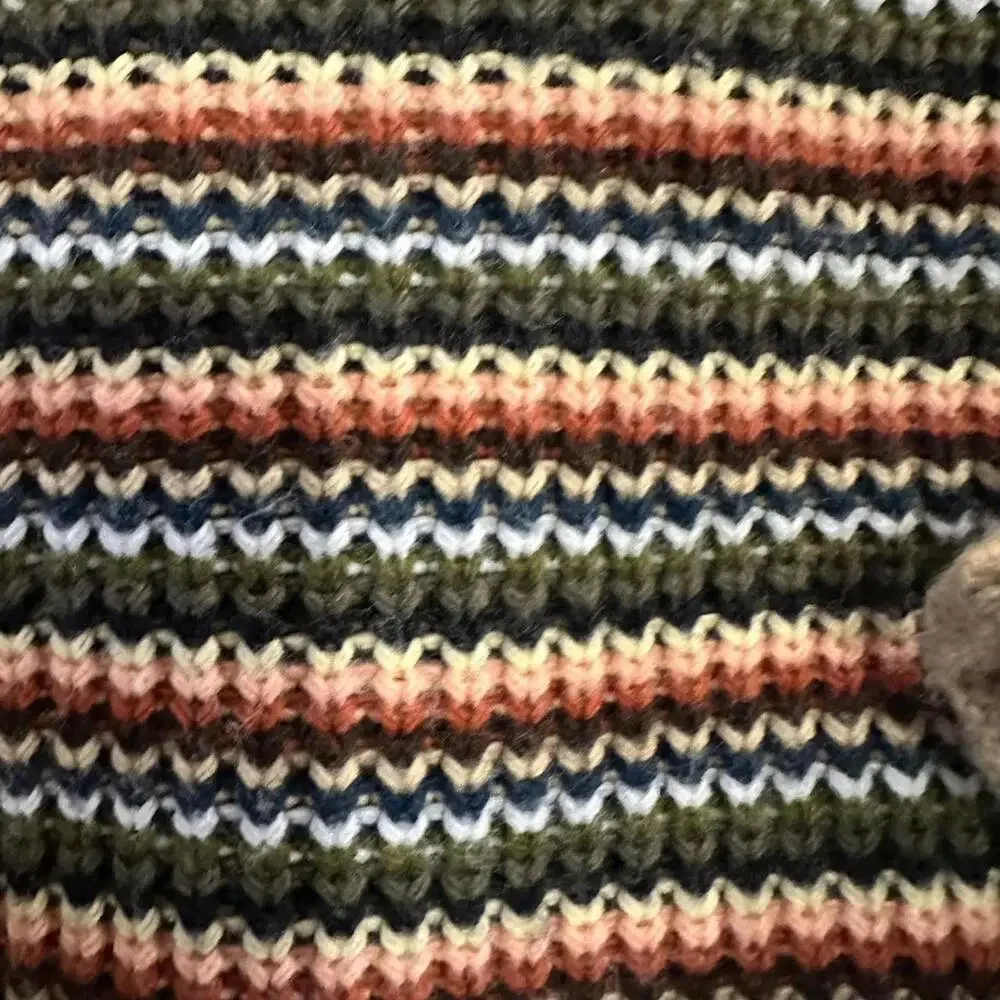 Vintage 90s Multicoloured striped kids sweater size XL cute unique whimsical